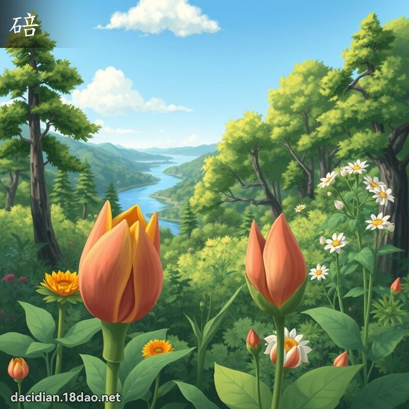 碚 - 國語大辭典配圖