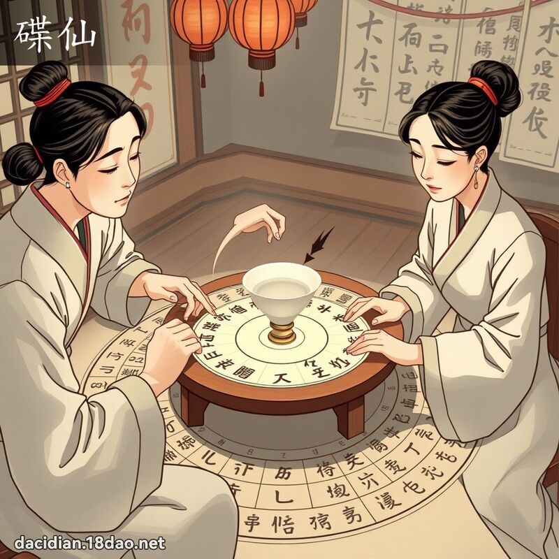 碟仙 - 国语大辞典配图