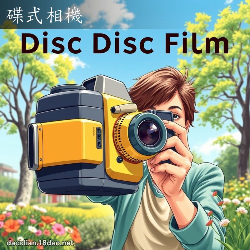 碟式相机 - 国语大辞典配图
