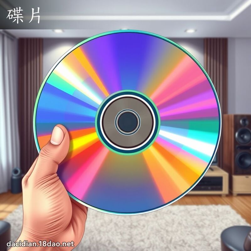 碟片 - 國語大辭典配圖
