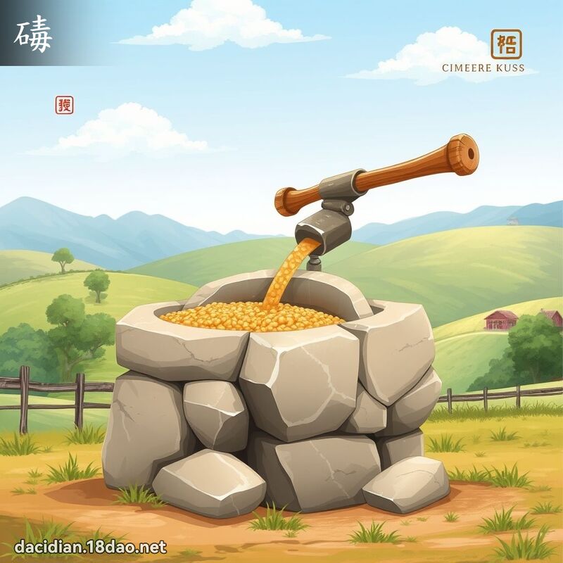 碡 - 国语大辞典配图