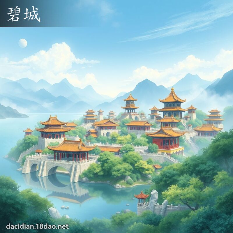 碧城 - 國語大辭典配圖