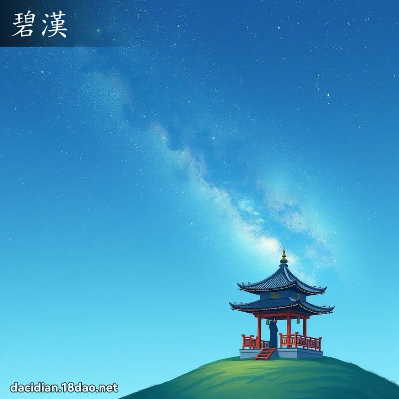 碧汉 - 国语大辞典配图