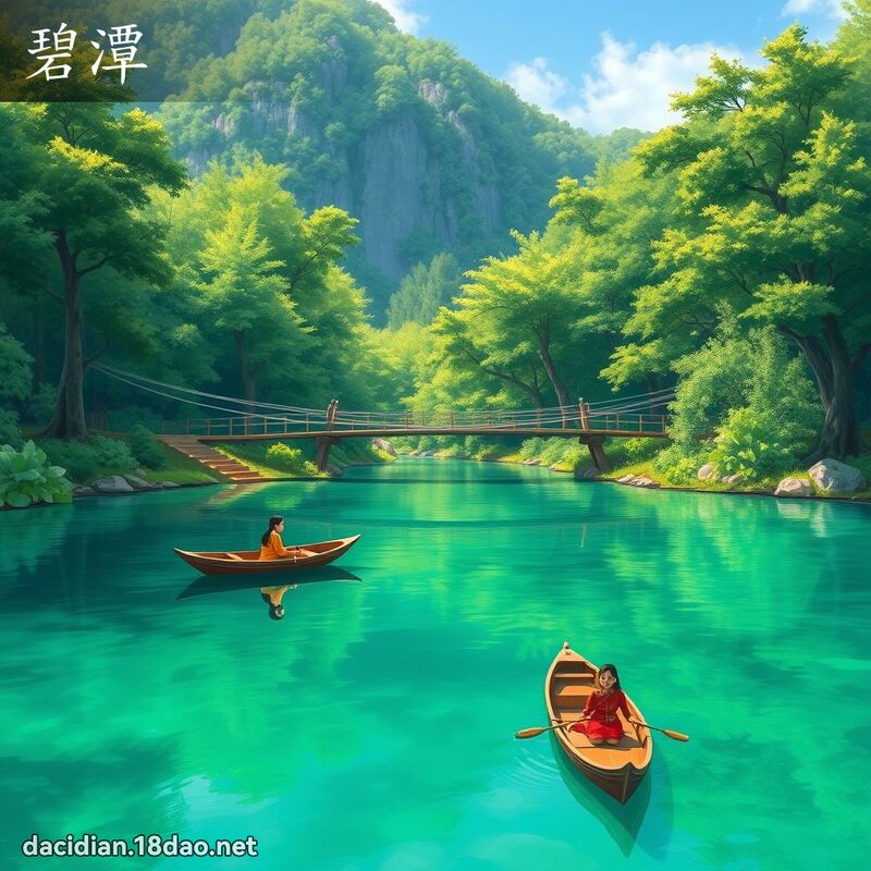 碧潭 - 国语大辞典配图