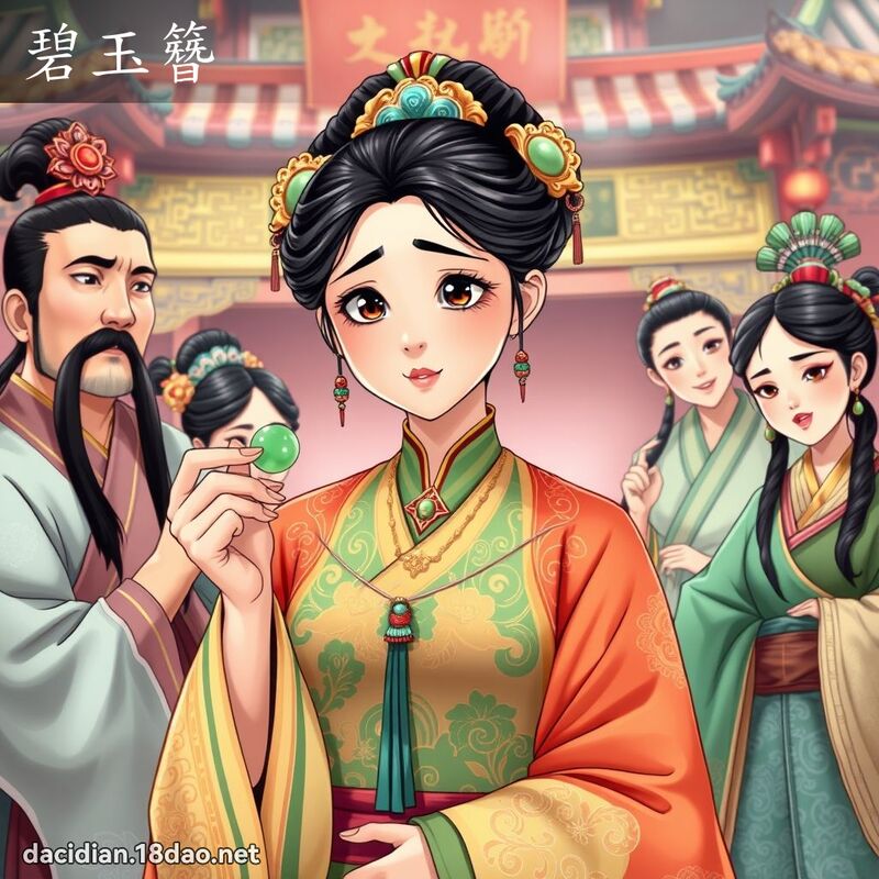 碧玉簪 - 國語大辭典配圖