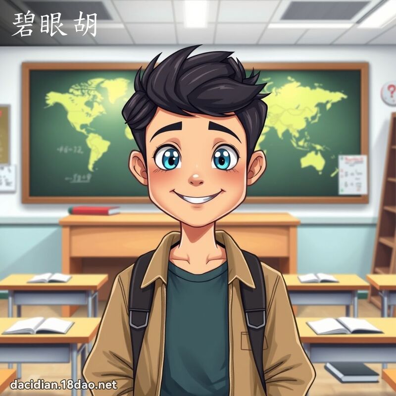 碧眼胡 - 国语大辞典配图