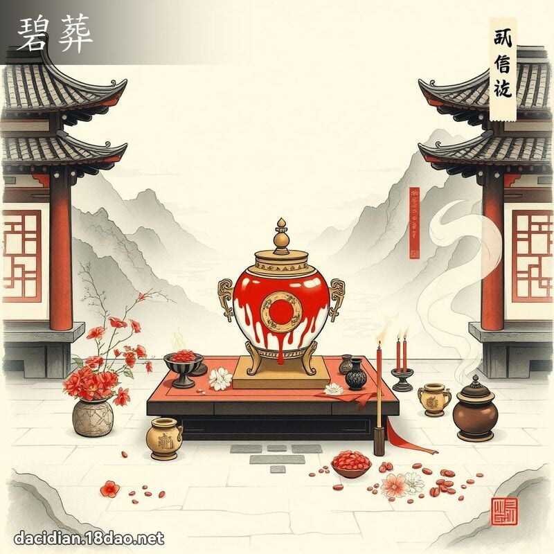 碧葬 - 国语大辞典配图
