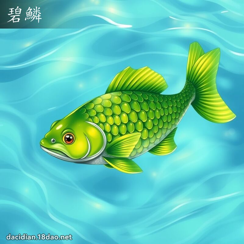 碧鱗 - 國語大辭典配圖