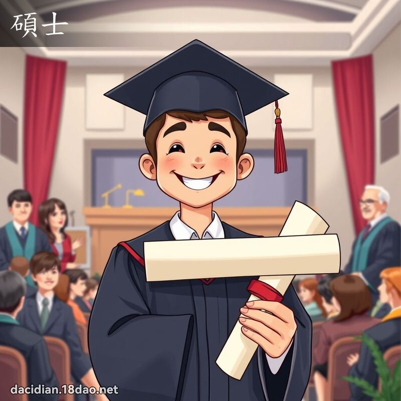 碩士 - 國語大辭典配圖