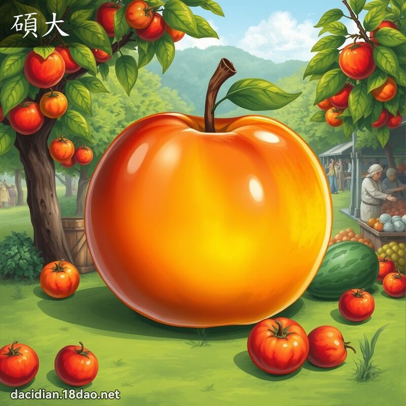 硕大 - 国语大辞典配图