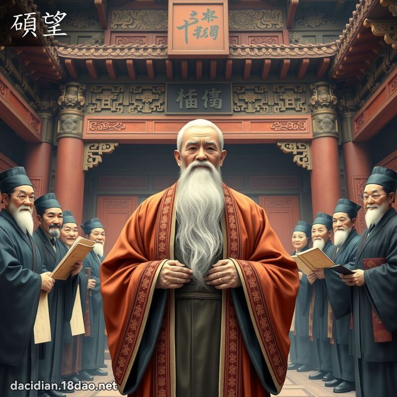硕望 - 国语大辞典配图