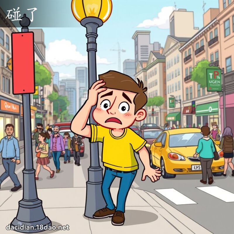 碰了 - 國語大辭典配圖