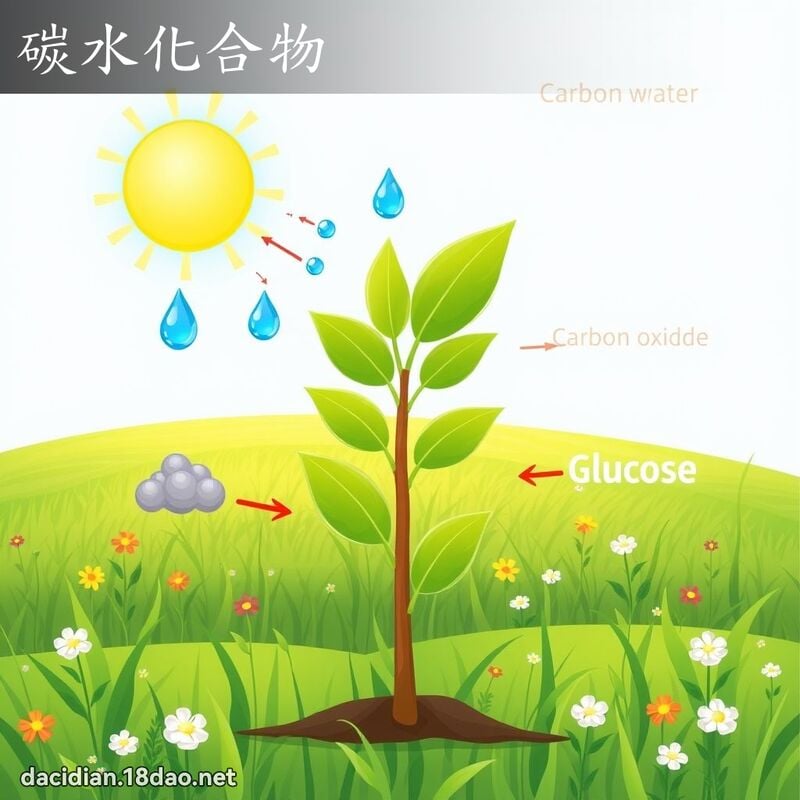 碳水化合物 - 国语大辞典配图