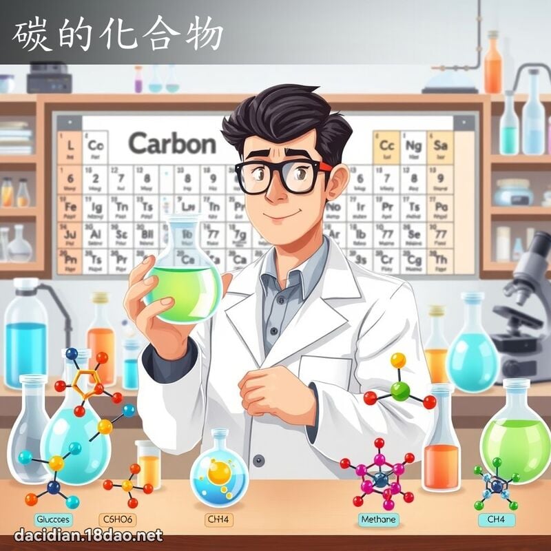 碳的化合物 - 國語大辭典配圖