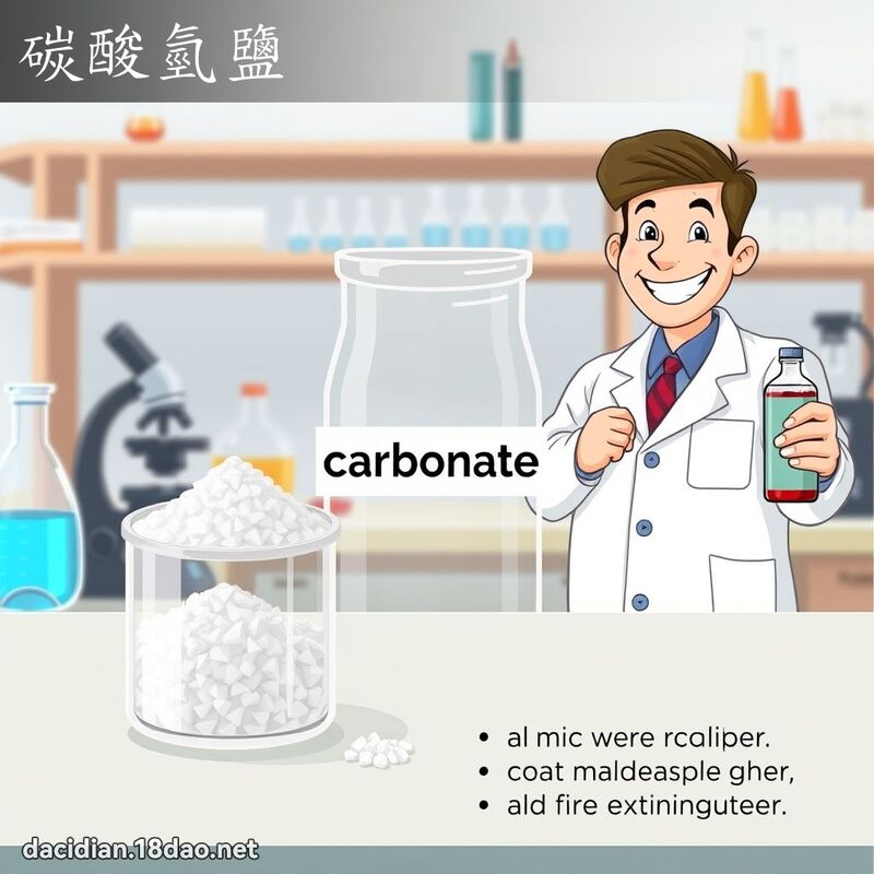 碳酸氫鹽 - 國語大辭典配圖