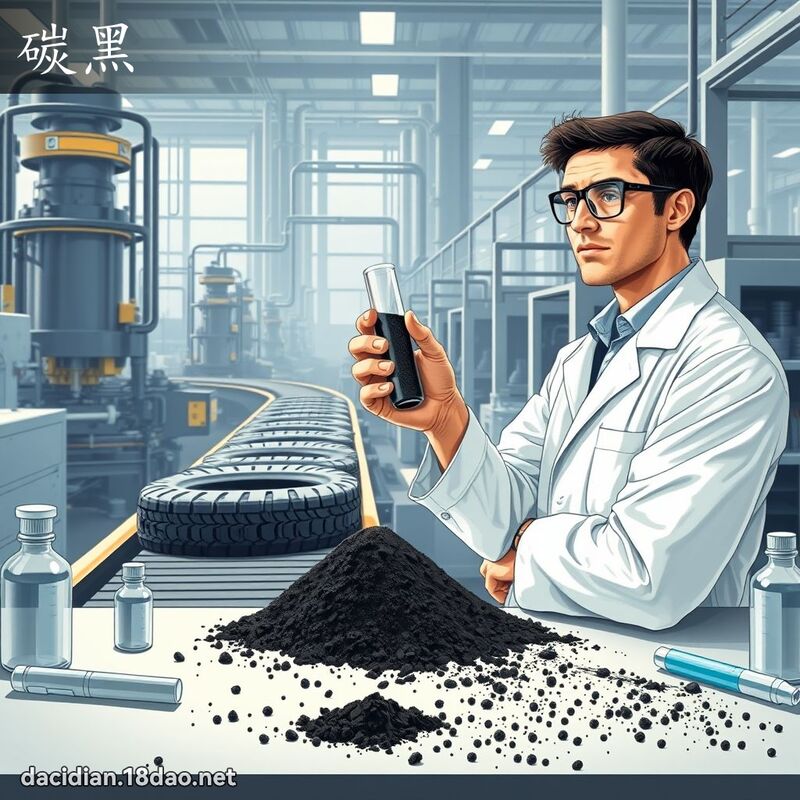 碳黑 - 國語大辭典配圖