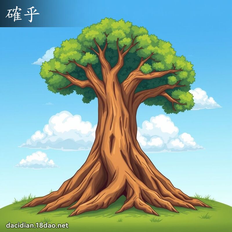 確乎 - 国语大辞典配图
