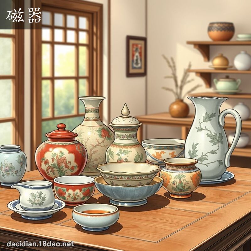 磁器 - 國語大辭典配圖
