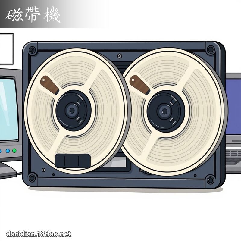 磁带机 - 国语大辞典配图