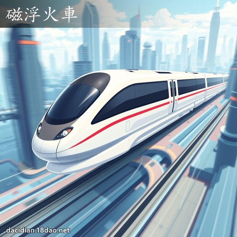 磁浮火车 - 国语大辞典配图