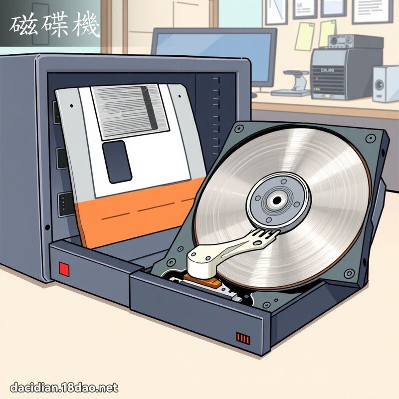 磁碟機 - 國語大辭典配圖