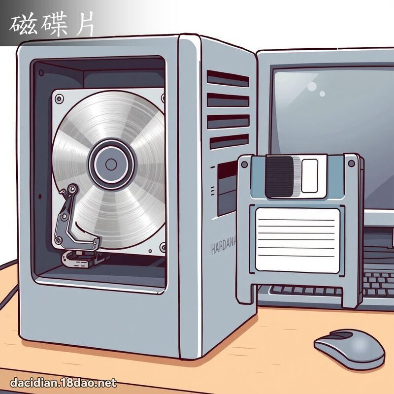 磁碟片 - 国语大辞典配图