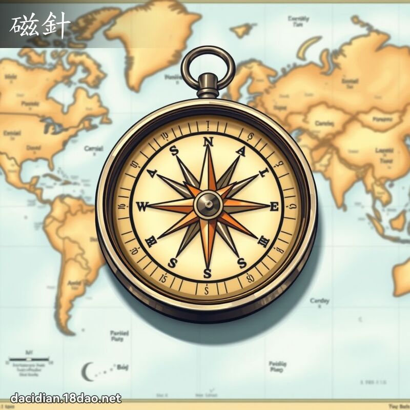 磁针 - 国语大辞典配图