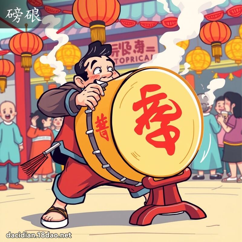 磅硠 - 国语大辞典配图