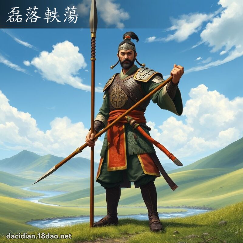 磊落軼蕩 - 國語大辭典配圖