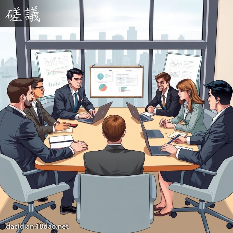 磋議 - 國語大辭典配圖
