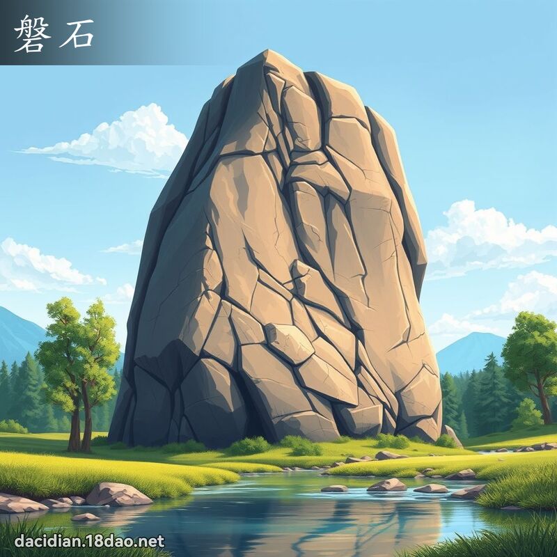 磐石 - 國語大辭典配圖