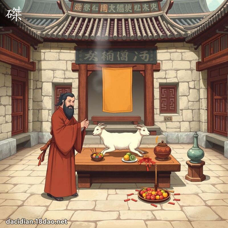 磔 - 國語大辭典配圖