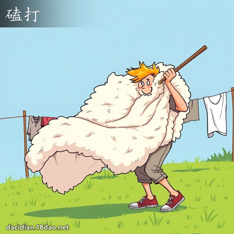 磕打 - 国语大辞典配图
