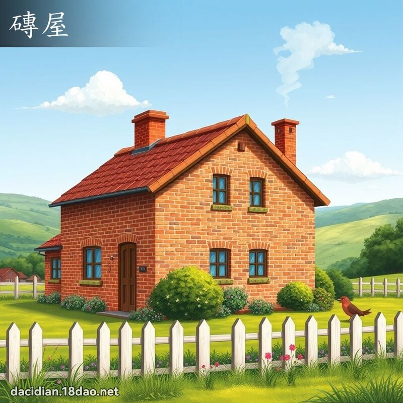 砖屋 - 国语大辞典配图