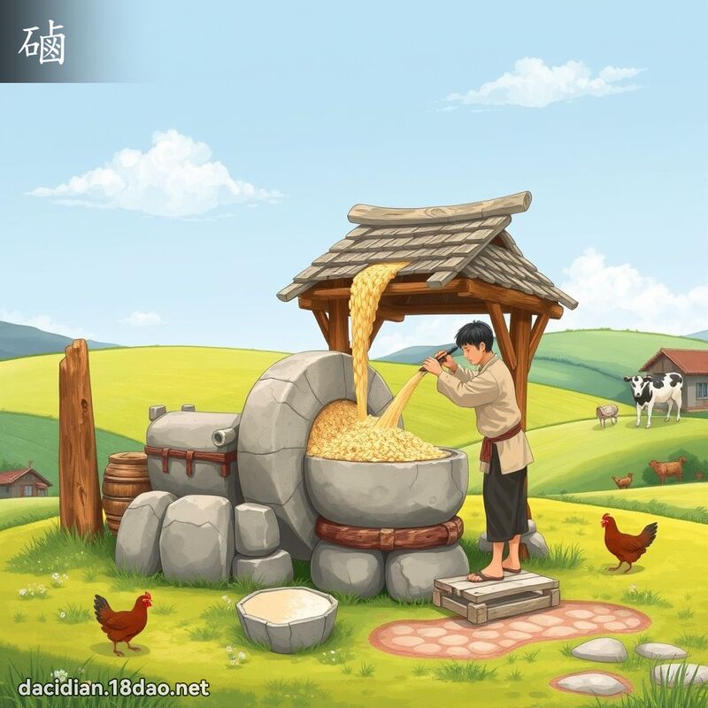 磠 - 国语大辞典配图