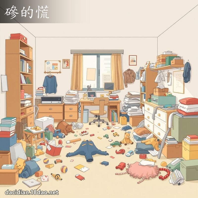 磣的慌 - 国语大辞典配图