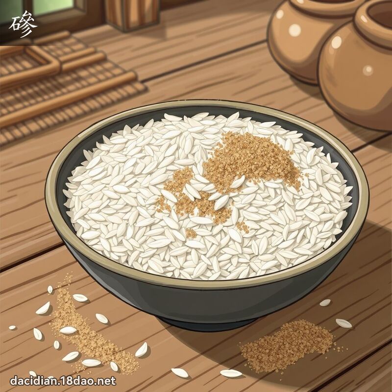 磣 - 国语大辞典配图