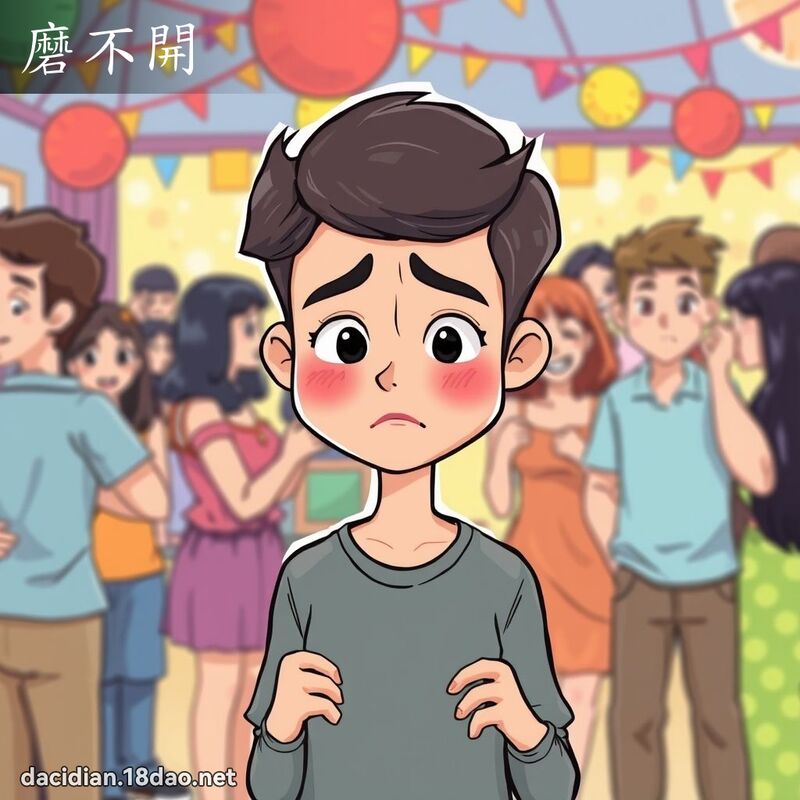 磨不開 - 國語大辭典配圖
