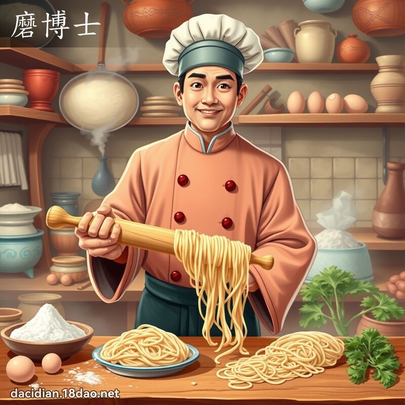 磨博士 - 國語大辭典配圖