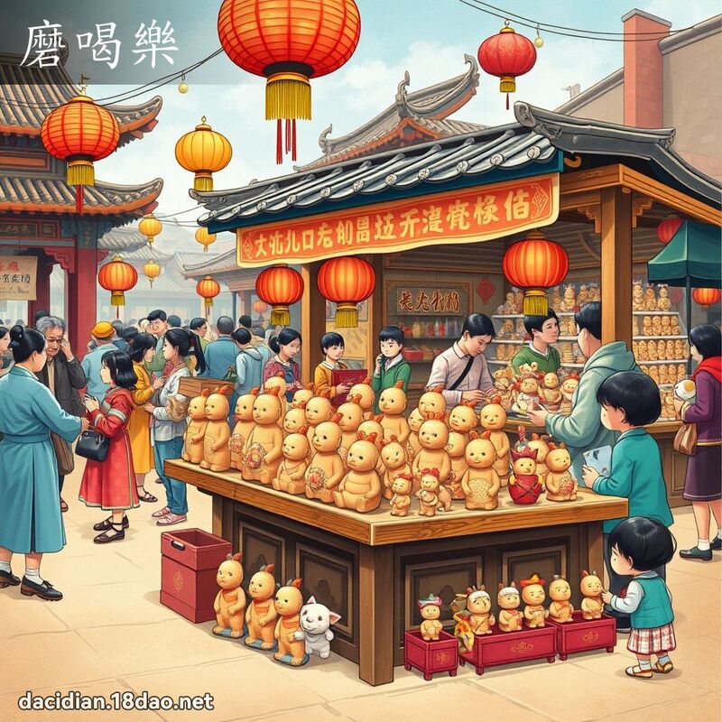 磨喝樂 - 國語大辭典配圖