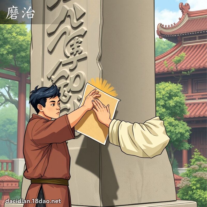 磨治 - 國語大辭典配圖