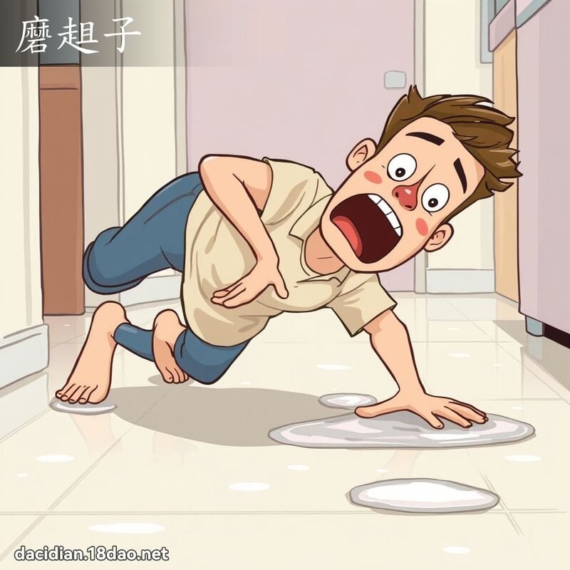 磨趄子 - 国语大辞典配图