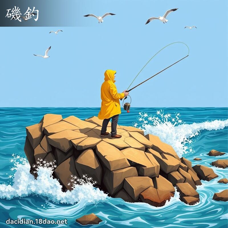 磯钓 - 国语大辞典配图