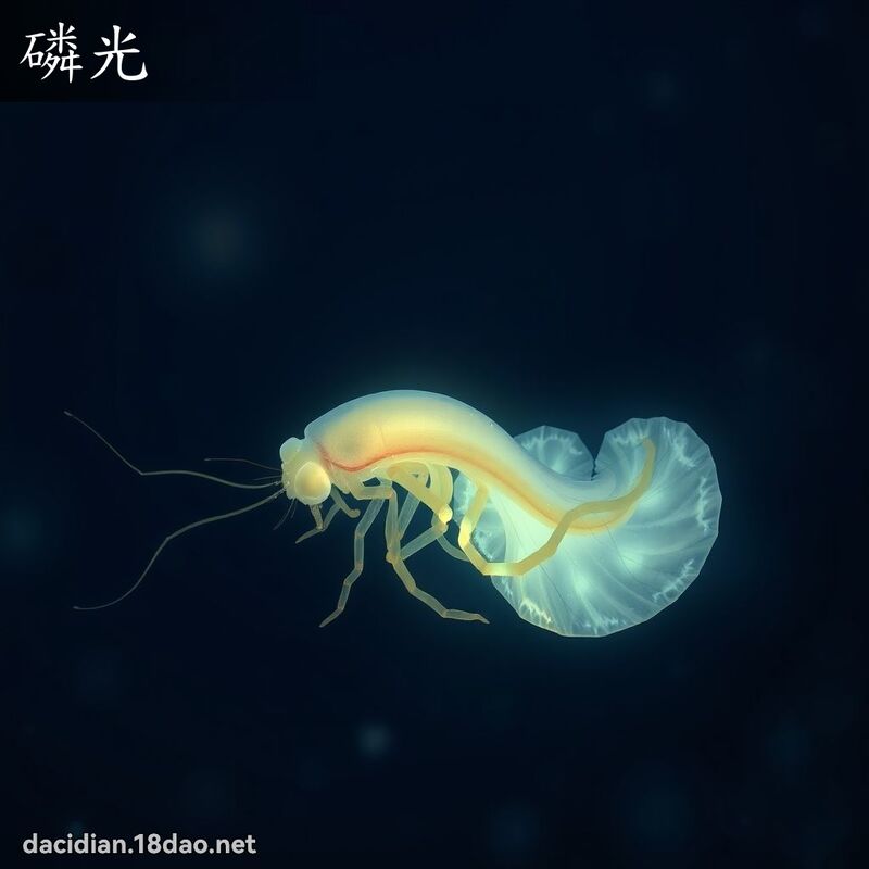 磷光 - 国语大辞典配图