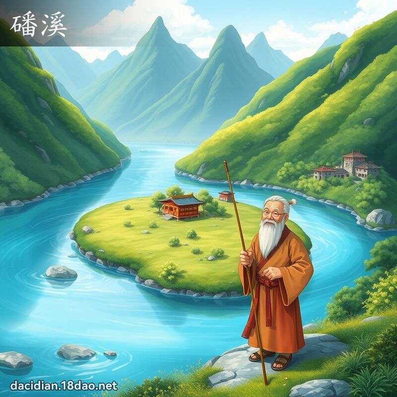 磻溪 - 國語大辭典配圖