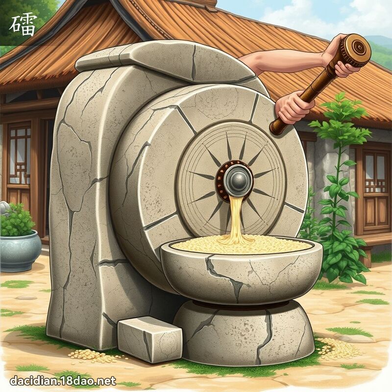 礌 - 國語大辭典配圖