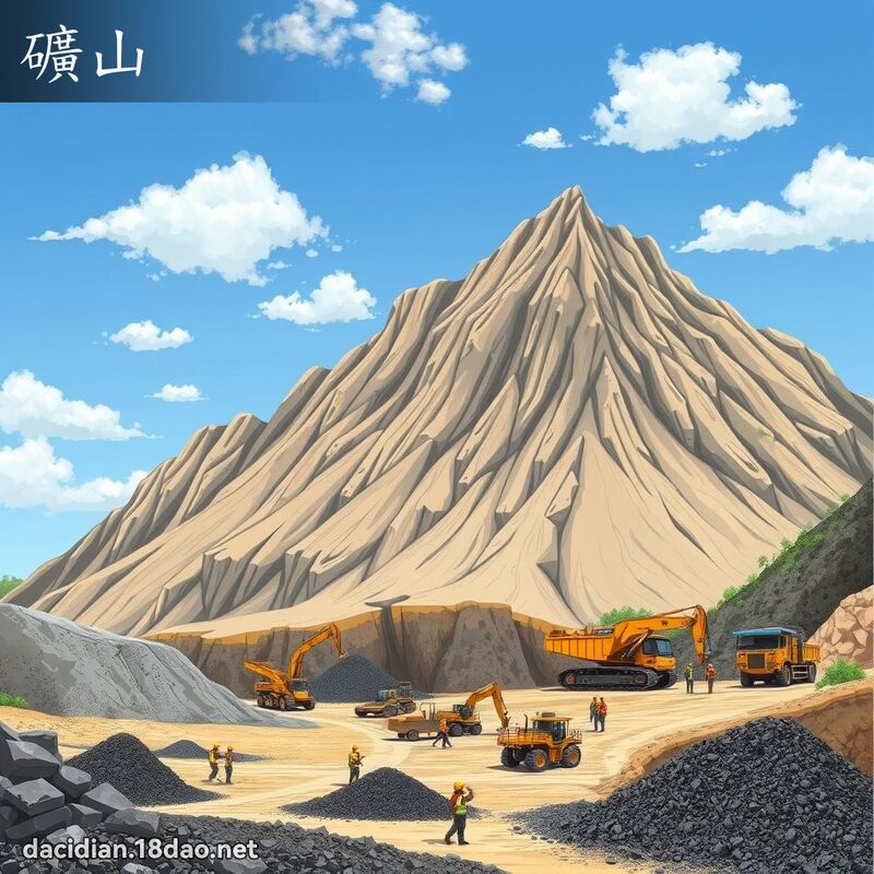 礦山 - 國語大辭典配圖