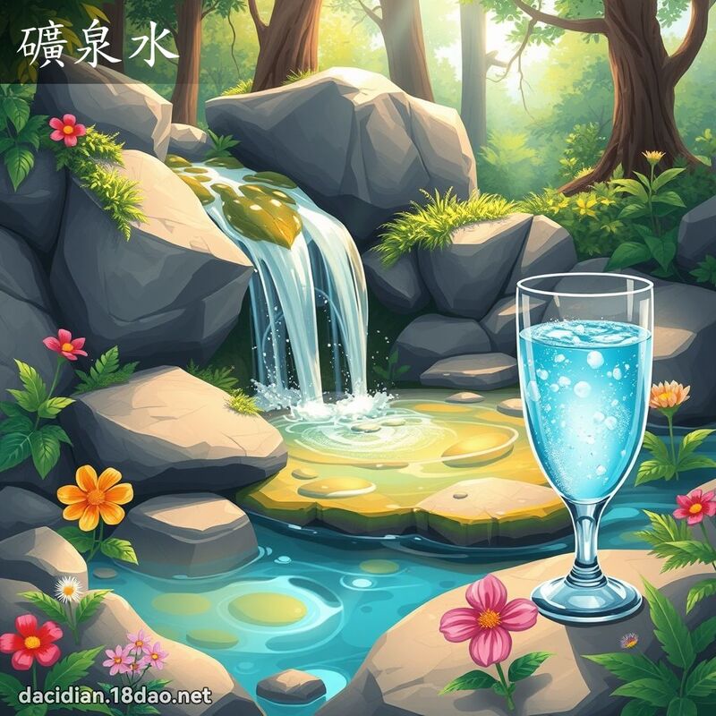 礦泉水 - 國語大辭典配圖