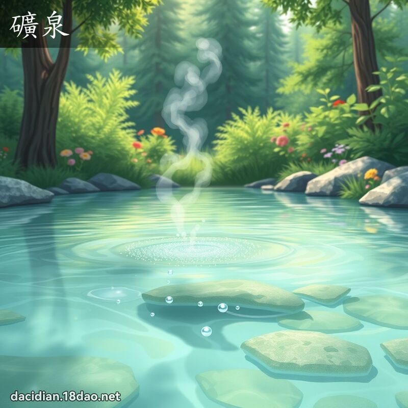 礦泉 - 國語大辭典配圖