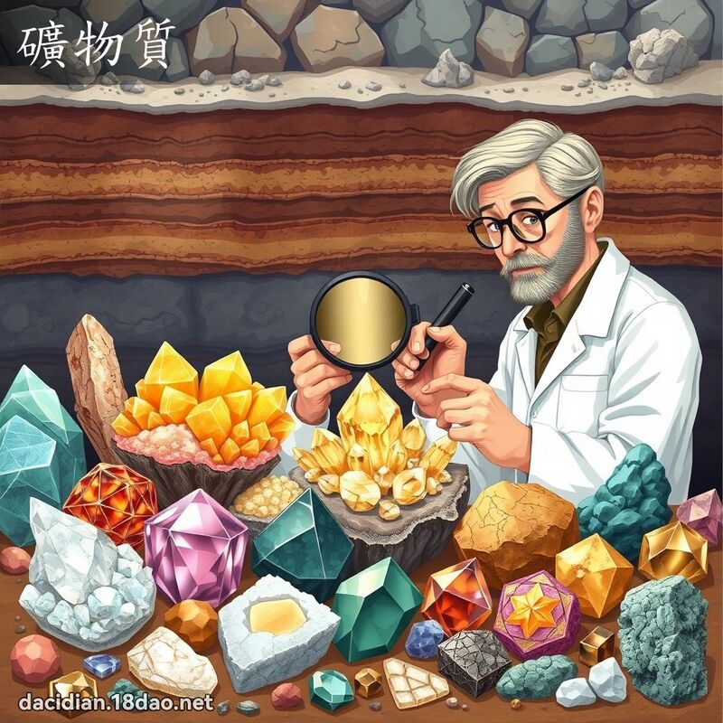 矿物质 - 国语大辞典配图
